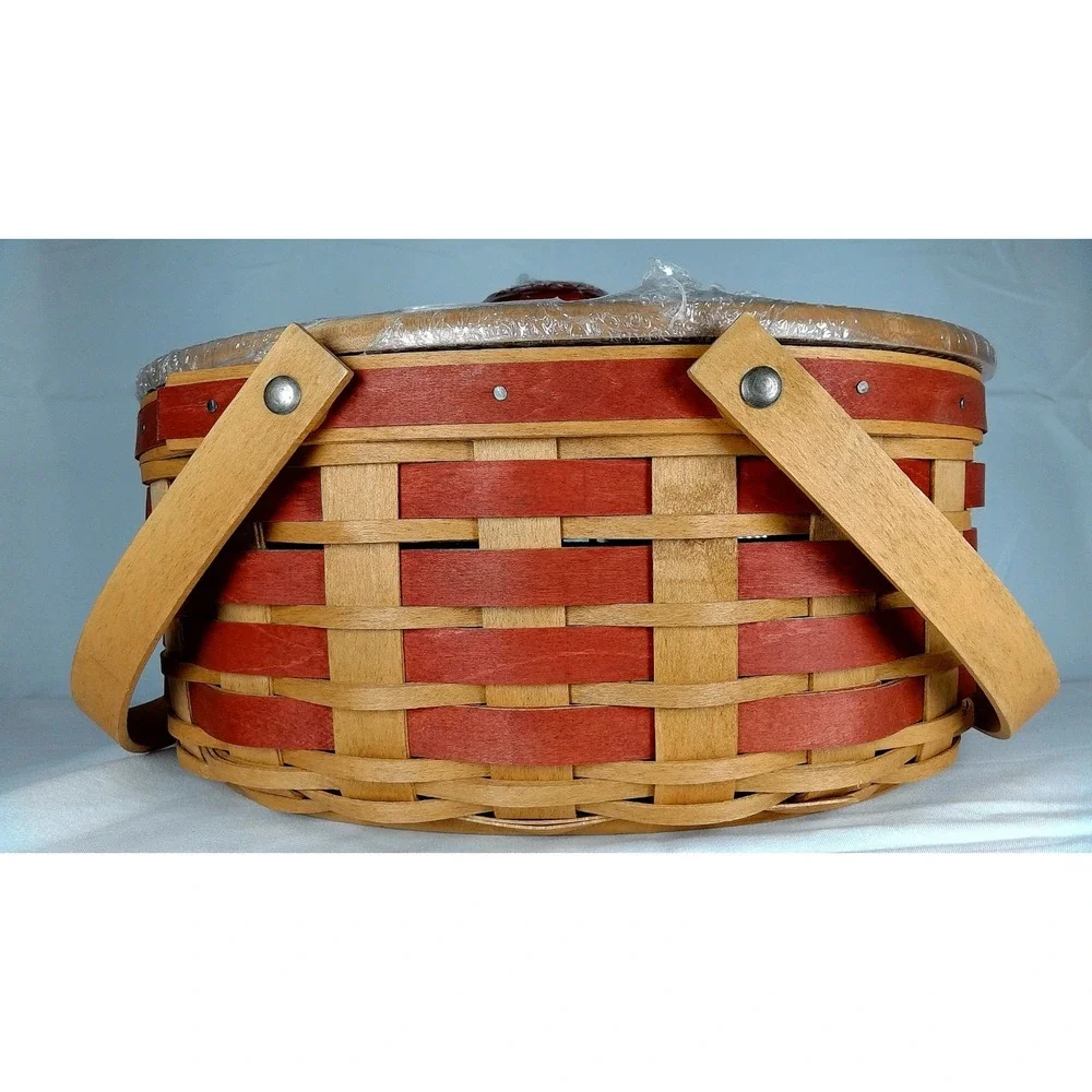 Longaberger 2007 Christmas Collection Sweets & Treats Basket‎ Liner Protector